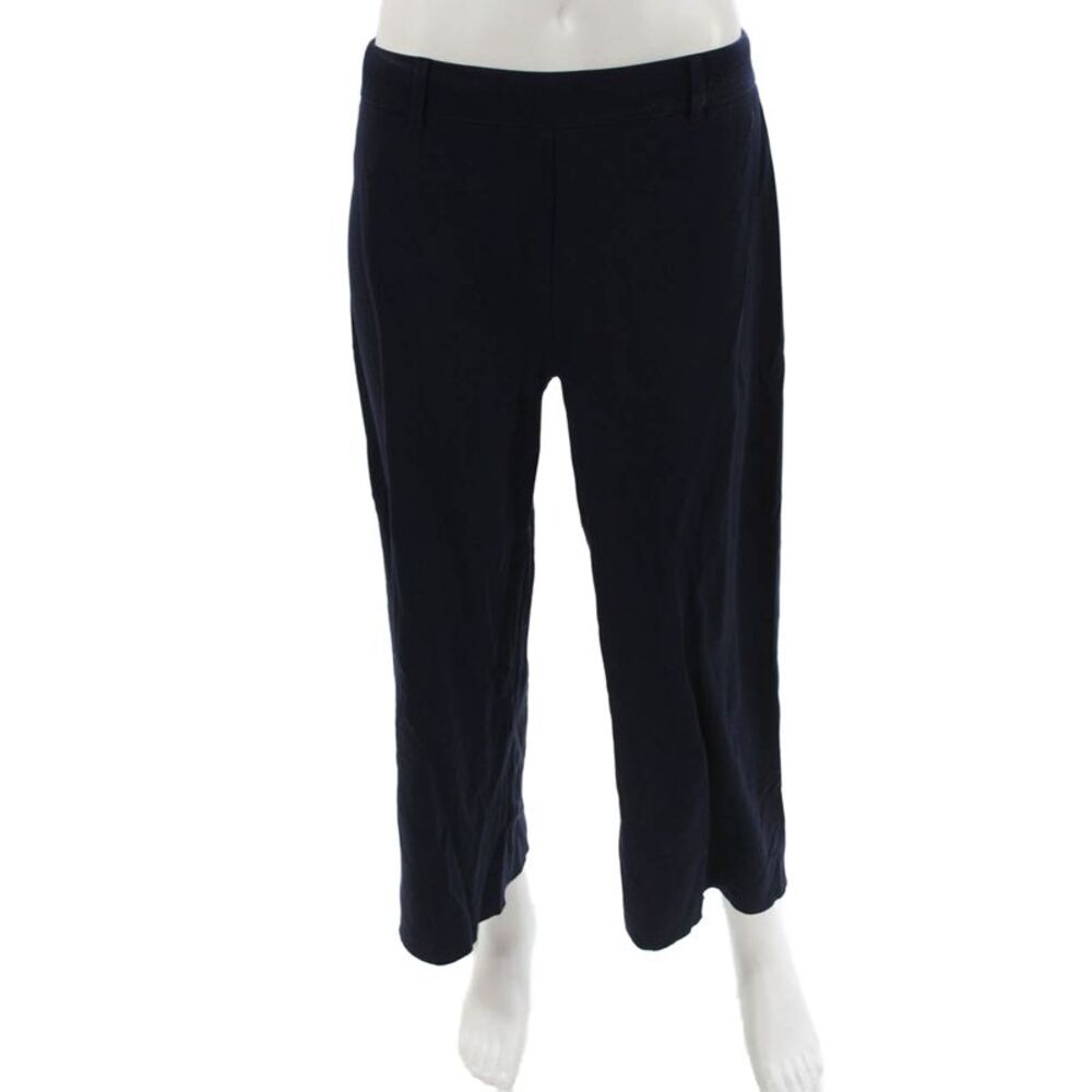 Lysse Women Plus Cropped Dark Blue Pants Size XL